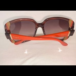 Women’s Brown Salvatore Ferragamo Sunglasses (USED)